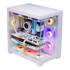 Gabinete Jalatec Jt-z76 Gaming Case Con Controladora Blanco