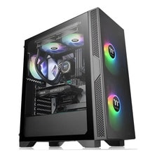 Gabinete Gamer Thermaltake Versa T25 Tg Tempered Glass 1 Fan