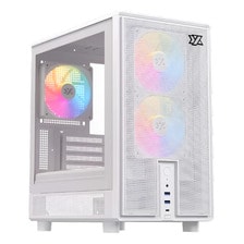 Gabinete Xyz Atom White C/ 3 Coolers Pulsar A-RGB+PWM A-RGB Controller
