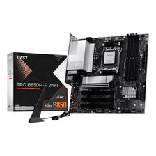 Placa Madre Msi Pro B850m-p Wifi, Matx, Ddr5, Am5 Negro Negro
