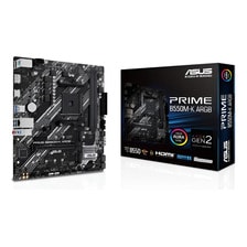 Motherboard Asus B550m-k Am4 Argb Matx Aura Ryzen Negro Negro