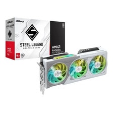 Placa De Video Amd Asrock Rx 9060 Xt Steel Legend 16gb