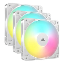 Corsair Ventiladores Rs120 Argb Pwm 120 Mm Kit De 3 Blanco