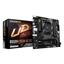 Tarjeta Madre Gigabyte B550m Ds3h Ac R2 Socket Am4 Color Neg - Negro