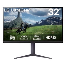 Monitor Gamer LG Con Pantalla De 32 180hz Y Resolución Quad 32GS85Q-B