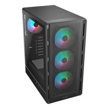 Gabinete Gamer Cougar Airface Pure Rgb Black Negro 4 Fan Cooler Rgb 120mm