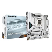 Placa Madre Gigabyte B850m Eagle Wifi6e Ice, Am5, M-atx, Ddr Blanco