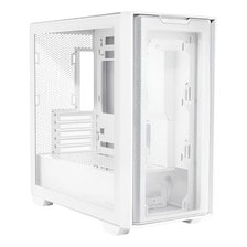 Gabinete Gamer Asus A21 Micro Atx Mesh Color Blanco S/ Coolers.