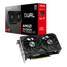 Placa De Video Asus Rx 9060 Xt Dual 8gb Gddr6 Radeon Hdmi Dp