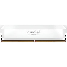 Memoria Ram Ddr5 16gb 6400mt/s Crucial Pro Oc, Cl38, Blanco
