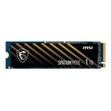 Disco Solido Ssd M2 Msi Spatium M390 Pcie Nvme 1tb Gamer Negro