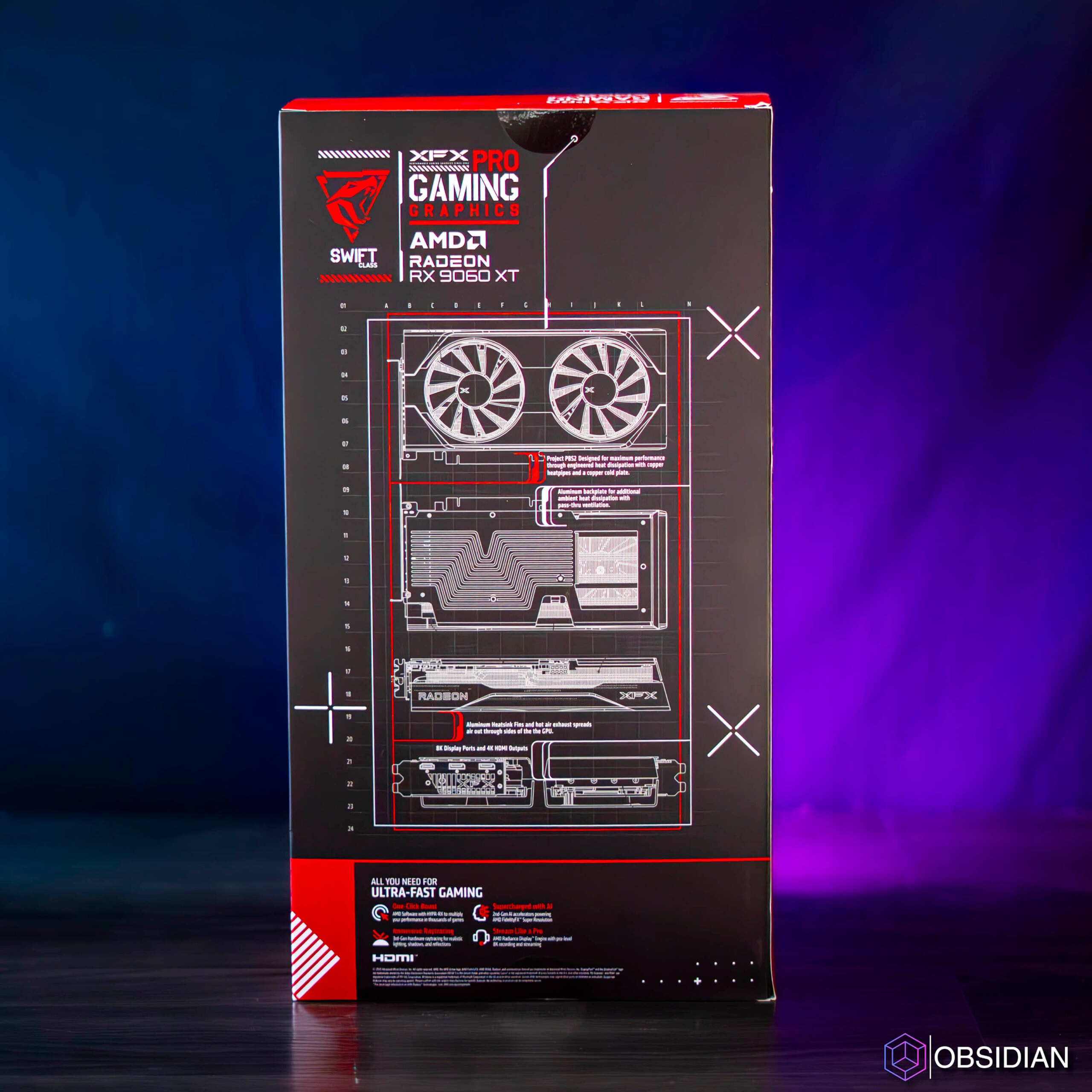 RX 9060XT 16GB XFX SWIFT DUAL