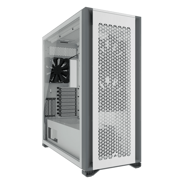 Gabinete Corsair 7000D Airflow Templado White E-ATX
