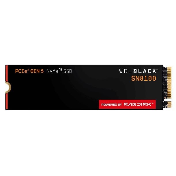 Disco SSD M2 WD Black 2Tb SN8100 14900 Mb/s Gen5 NVME