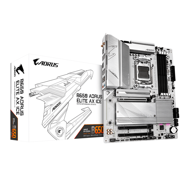 Mother Gigabyte B650 AORUS ELITE AX ICE AM5