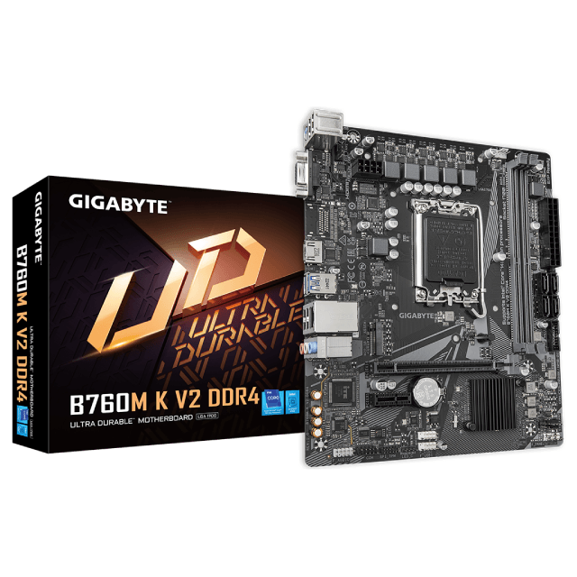 Mother Gigabyte B760M K V2 DDR4 (12/13/14va Gen) LGA1700