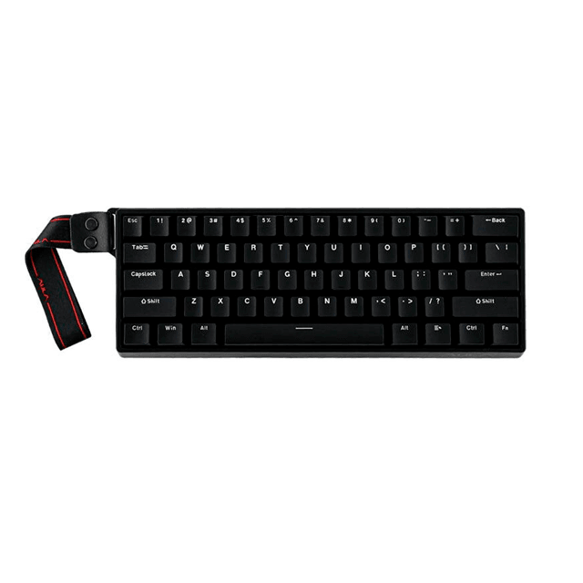 Teclado Aula WIN60HE Black Mecánico Magnético 60% Switch Greywood Ingles