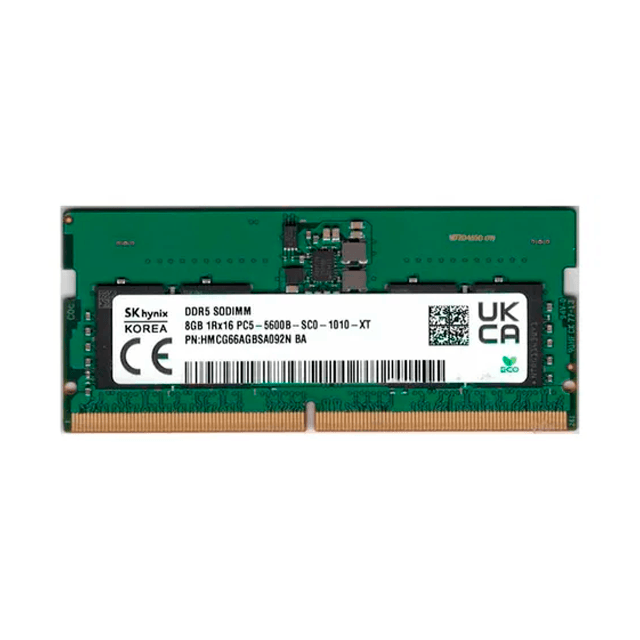 Memoria RAM Hynix 8GB DDR5 SODIMM 5600Mhz OEM NOTEBOOK