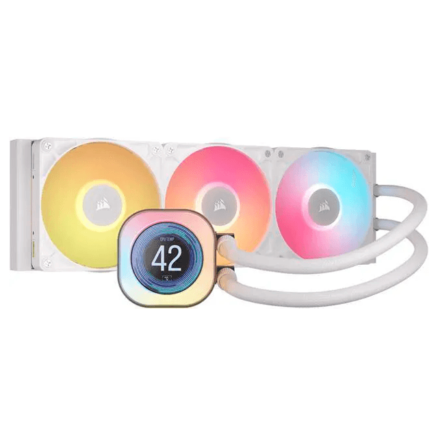 Cooler CPU Watercooler Corsair iCUE Link TITAN 360 RX LCD White 360mm LGA1200/LGA1700/LGA1851/AM4/AM5