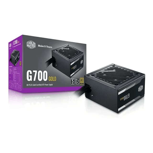 Fuente Cooler Master G700W 700W 80 Plus Gold S/Cable