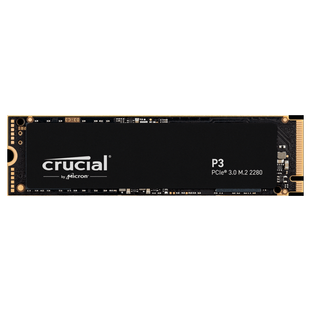 Disco SSD M2 Crucial 500Gb P3 PLUS 4700MB/S NVME
