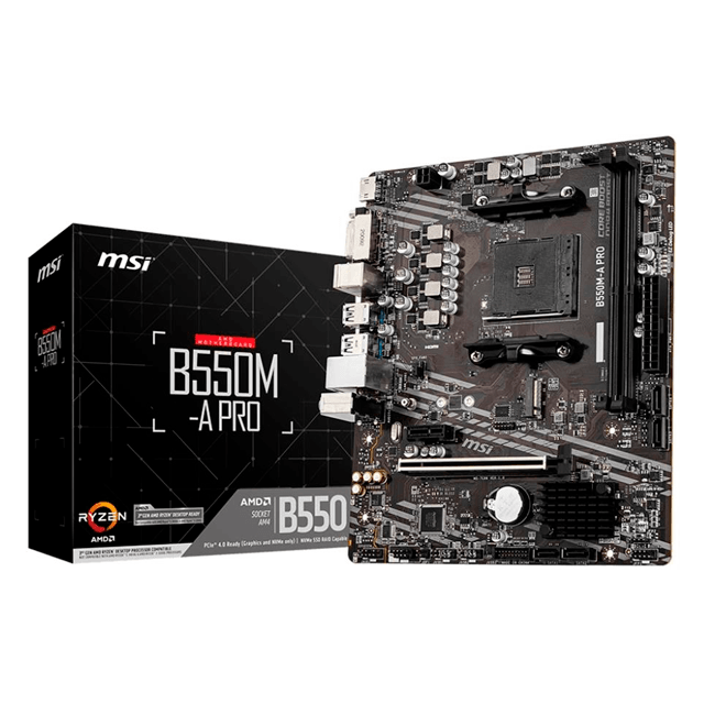 Mother MSI B550M-A PRO AM4 (3ERA/4TA/5TA GEN)