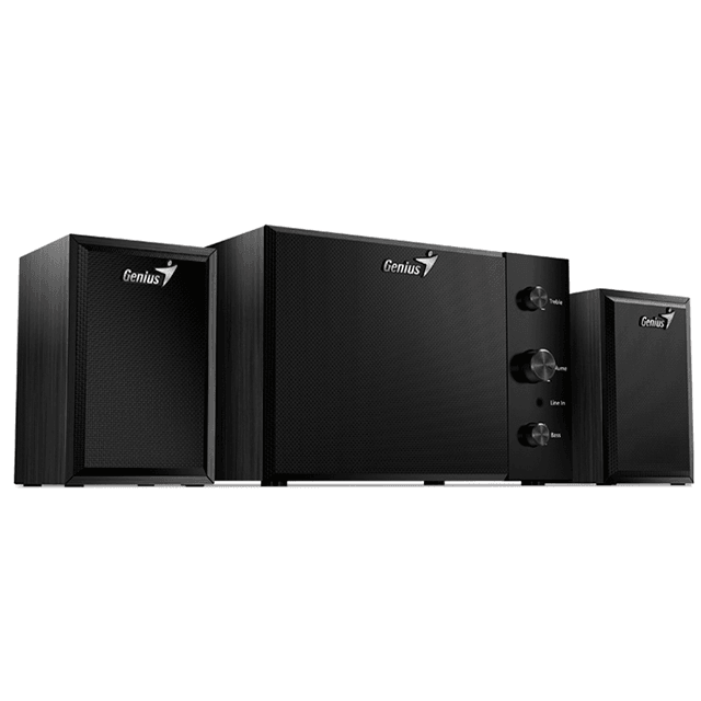 Parlantes Genius SW 2.1 350 10w Negro