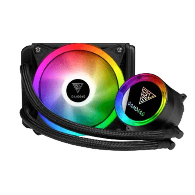 Cooler CPU Watercooler Gamdias Chione E2-120 Lite 120mm ARGB
