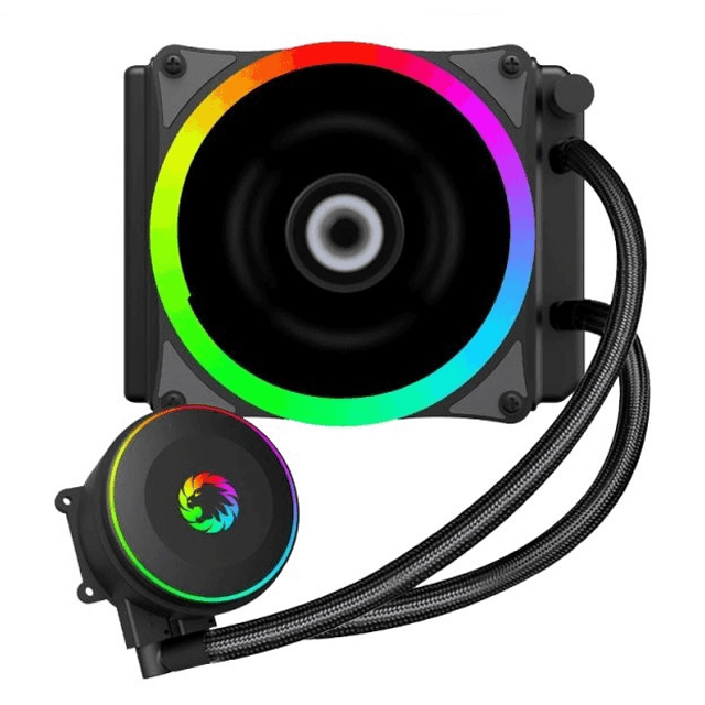 Cooler CPU Watercooler Gamemax Iceberg 120mm Rainbow Intel/AMD