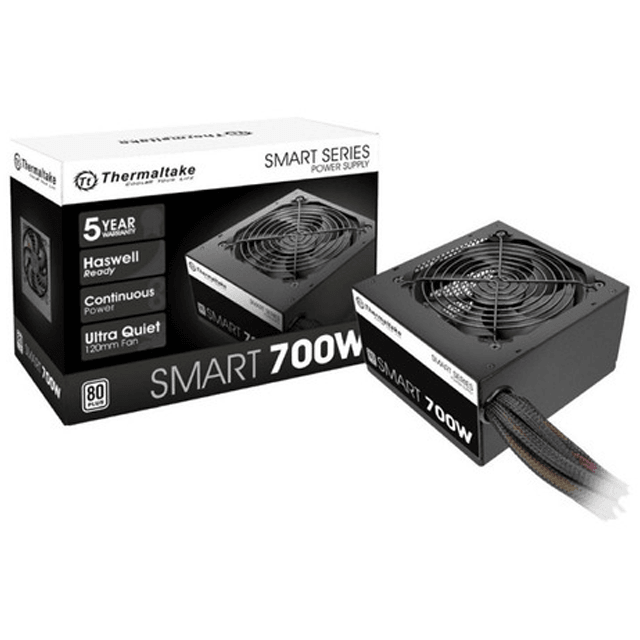 Fuente Thermaltake Smart 700W 80 Plus
