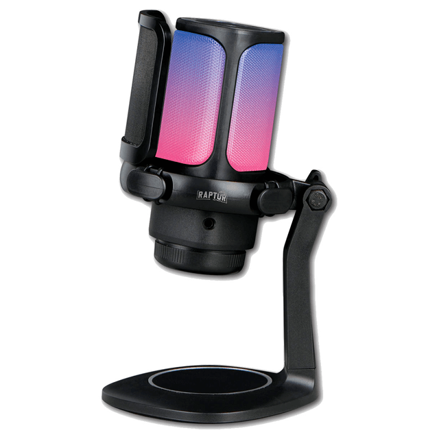 Micrófono Raptor Vox RGB USB p/Streaming