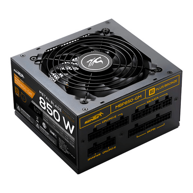 Fuente Sentey MBP850-GM 850W 80 Plus Bronze ATX 3.1 PCie 5.1