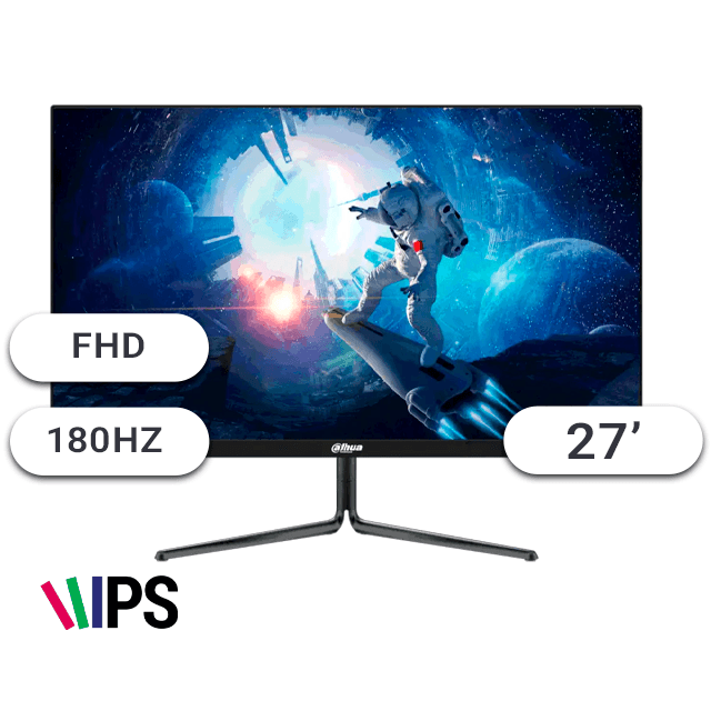 Monitor Gamer Dahua 27 LM27-E231B IPS 180Hz 1Ms HDMI/DP