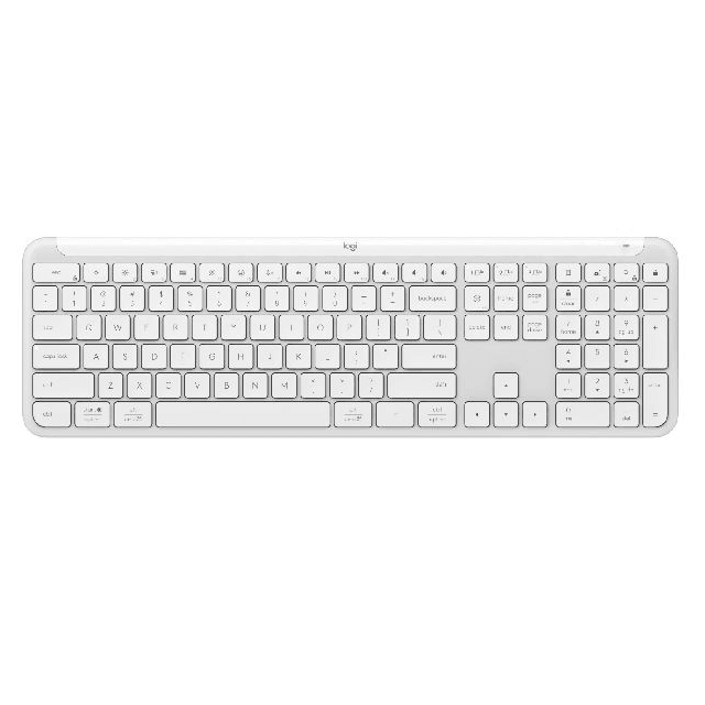 Teclado Logitech K950 Inalámbrico White 920-012593