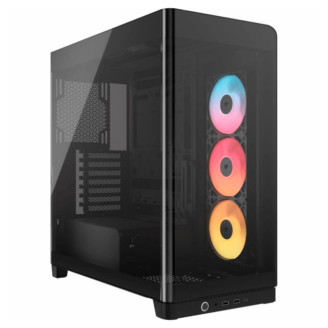 Gabinete Corsair 4500X FRAME RS-R ARGB Black 3x120mm CC-9011314-WW