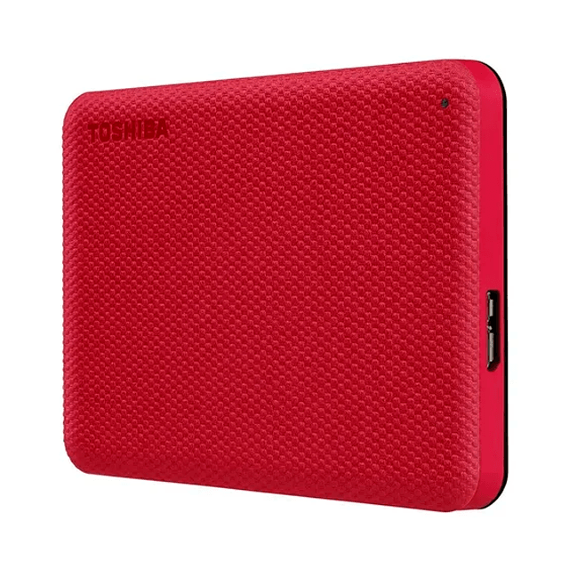 Disco Externo Toshiba 1TB Canvio Advance Red USB 3.2