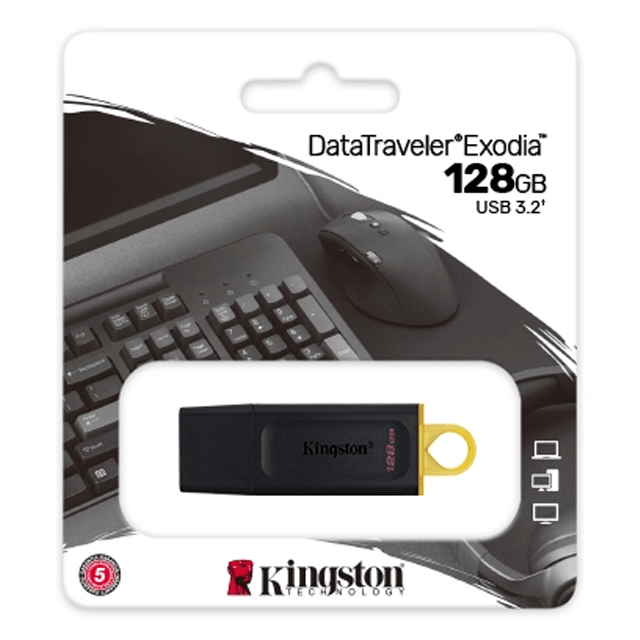 Pendrive Kingston 128Gb DTX/128 USB 3.2