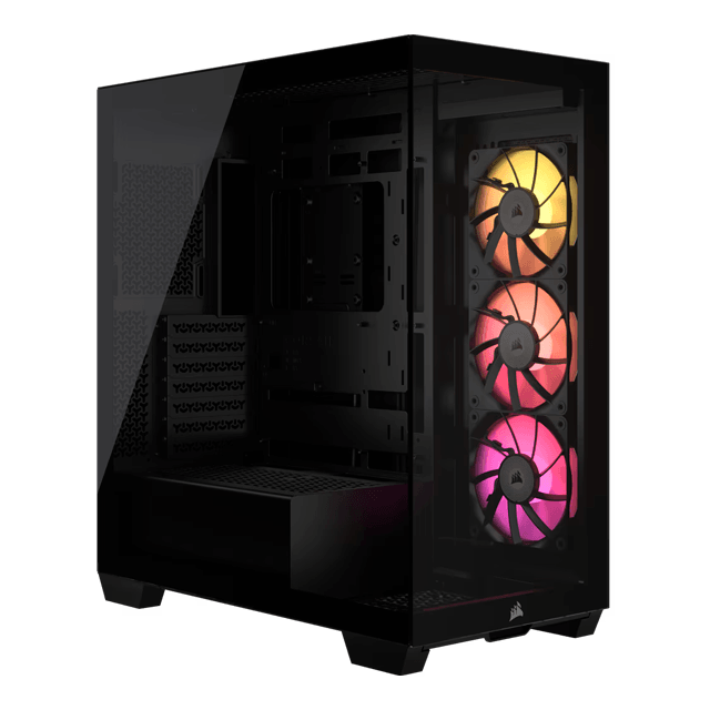 Gabinete Corsair iCUE Link 3500X Templado 3x120mm RGB