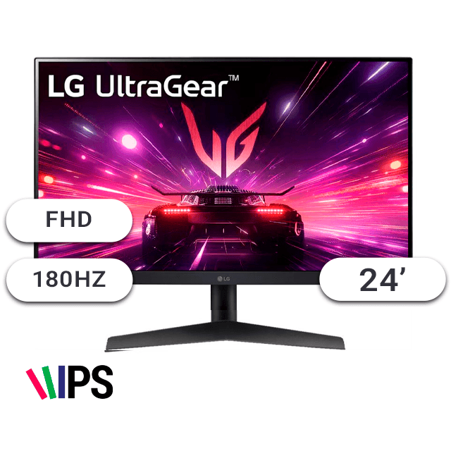 Monitor LG Gamer 24GS60F 24 180Hz 1Ms IPS Borderless HDMI/DP