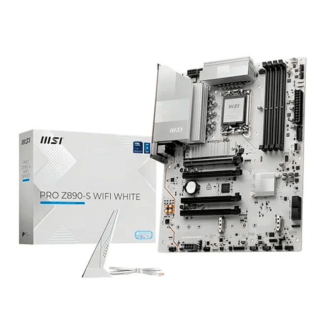 Mother MSI PRO Z890-S WIFI White DDR5 LGA1851