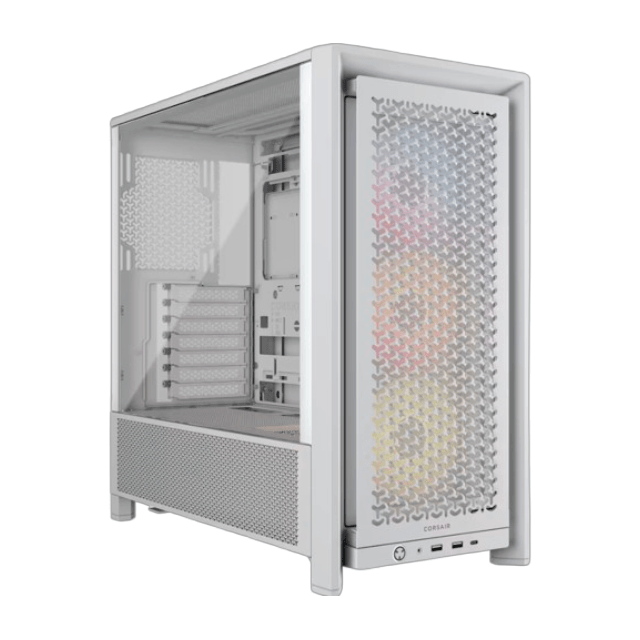 Gabinete Corsair 4000D FRAME RS ARGB White 3x120mm CC-9011297-WW
