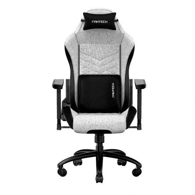 Silla Fantech Ledare GC192 Grey Piston Clase 4 Reclinable 180° Brazos 4D
