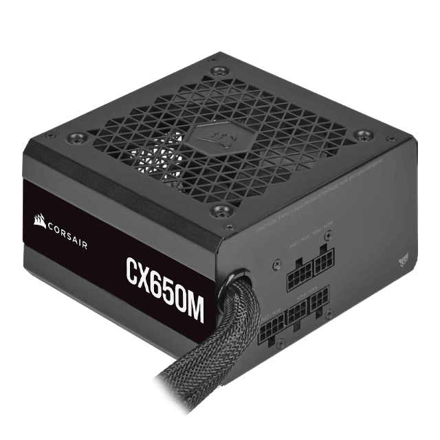 Fuente Corsair CX650M 650W 80 Plus Bronze ATX 3.1 PCIe 5.1 Semi Modular