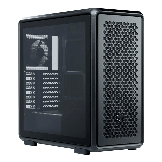 Gabinete Cooler Master MasterFrame 600 Black USB Type-C 3x14cm + 1x12cm