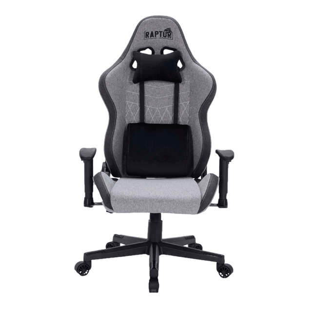 Silla Gamer Raptor Throne R1 Tela Gris