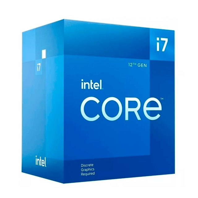 Micro Intel Core I7 12700F 12 Núcleos / 20 Threads 4.9Ghz (12va Gen) LGA1700