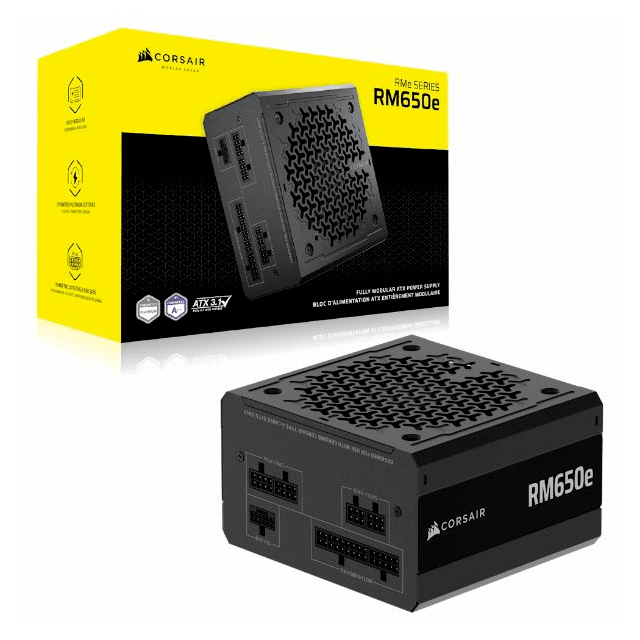 Fuente Corsair RM650e 650W Cybenetics Gold Full Modular ATX 3.1 PCIe 5.1