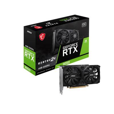 MSI GEFORCE RTX3050 VENTUS 2X 6G OC