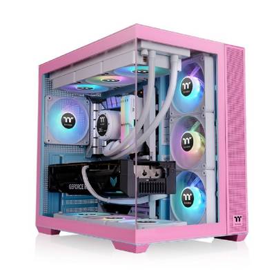 THERMALTAKE GABINETE VIEW 380 TG ARGB BUBBLE PINK CA-1Z2-00