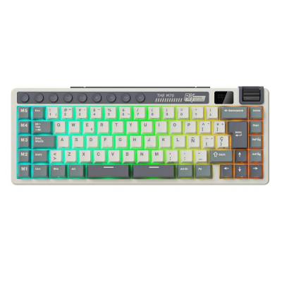 RK ROYAL KLUDGE TECLADO M70 CYAN PURPLE CREAM SWITCH